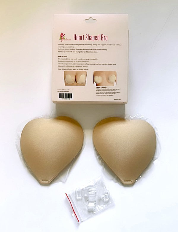 Heart Shaped Adhesive Bra Sticky Bra 3028