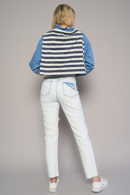 HIGH RISE ANKLE STRAIGHT JEANS