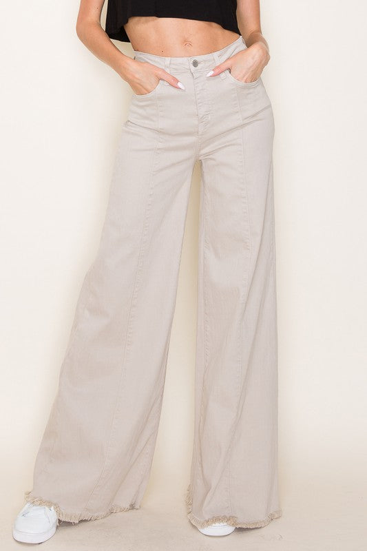 Wide leg, denim pants, jeans, western