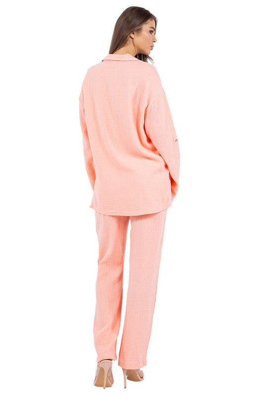 SEXY FASHION TWO PIECE PANTS SET