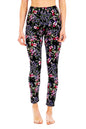 Peach Skin Mix Floral Print Leggings