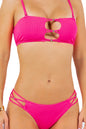 Two Piece Bikini with Lace Cut Out