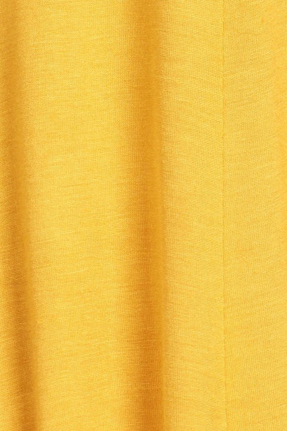 Plus Midi A-line Jersey knit Short sleeve Loose