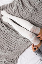 Lace Topped Over the Knee Socks