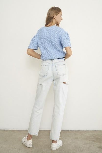 High Rise Loose Jeans