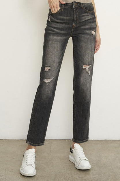 HIGH RISE GIRLFRIEND JEANS