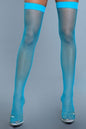 Nylon Fishnet Thigh Highs