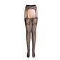 THIGH-HIGH SUSPENDER PANTY HOSE