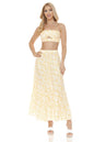 Women's Floral Skirt and TOP Set