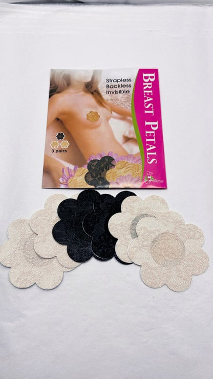 BS2006 Mocha nipple cover petals