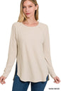 Melage Baby Waffle Long Sleeve Top