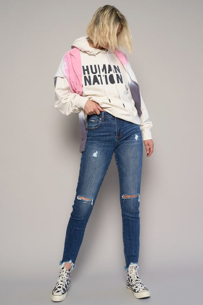 MID-RISE CROP SLIM SKINNY