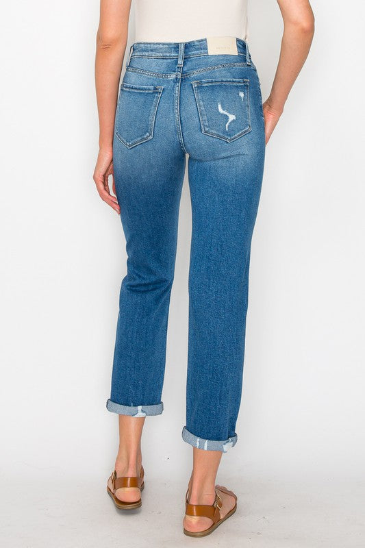 HIGH RISE TAPERED LEG
