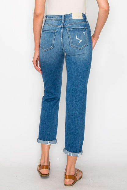 HIGH RISE TAPERED LEG