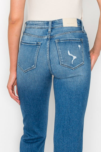 HIGH RISE TAPERED LEG
