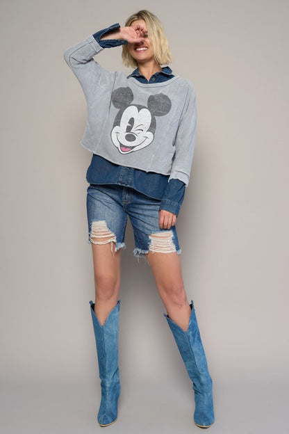 HIGH RISE BERMUDA SHORTS