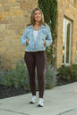 FULL LENGTH  Brown Solid Leggings R2