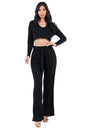 SEXY TWO PIECE PANTS SET