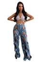 WOMEN FASHION STYLE DENIM PANTS