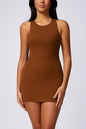 Fashionable slim skinny hip wrap dresses