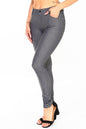Cotton-Blend 5-Pocket Skinny Jeggings