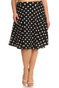 White and red polka dot skirt