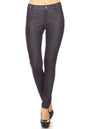Cotton-Blend 5-Pocket Skinny Jeggings